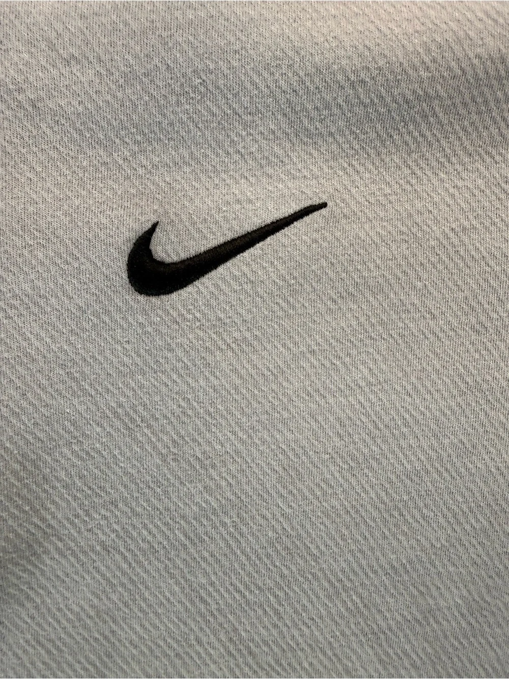 Nike Light Grey & Navy Basketball Quarter-Zip Pullover